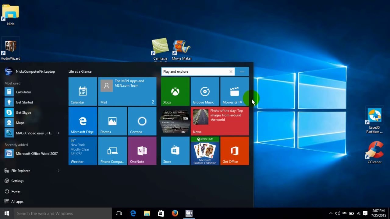 Windows 10 Start Button Icon Download